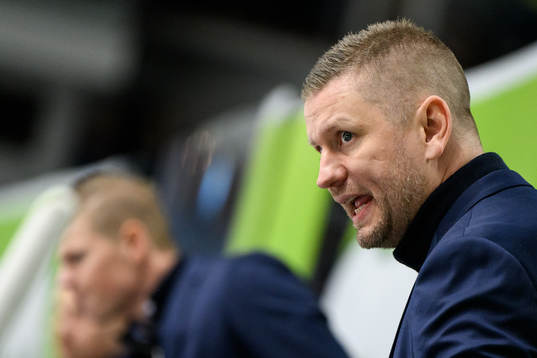 Djurgårdens tränare Michael Holmqvist