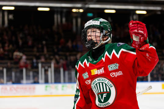 Frölundas Felizia Wikner-Zienkiewicz jublar