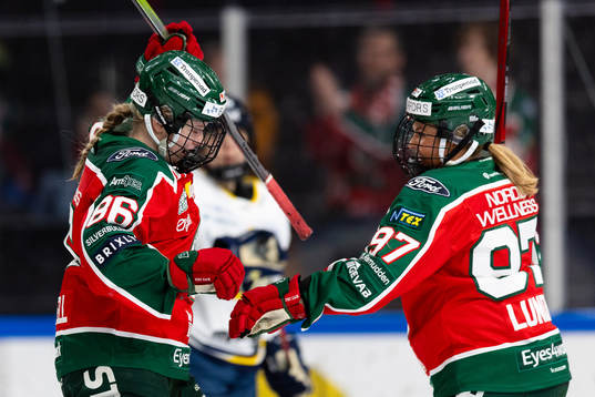 Frölundas Tuva Kandell jublar