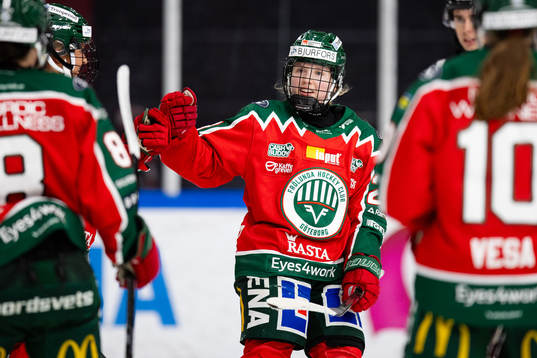 Frölundas Felizia Wikner-Zienkiewicz jublar