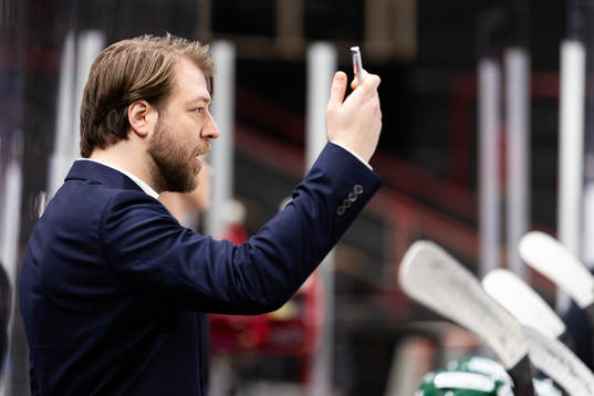 Frölundas assisterande tränare Marcus Anselm