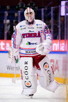 Timrås målvakt Jacob Johansson