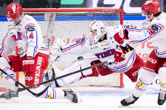 Timrås målvakt Jacob Johansson