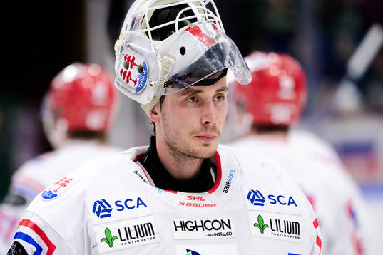 Timrås målvakt Jacob Johansson