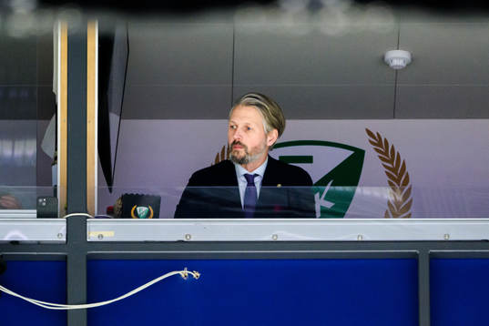 Färjestads sportdirektör Rickard Wallin