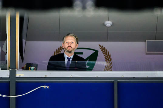 Färjestads sportdirektör Rickard Wallin