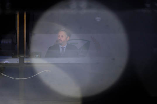 Färjestads sportdirektör Rickard Wallin