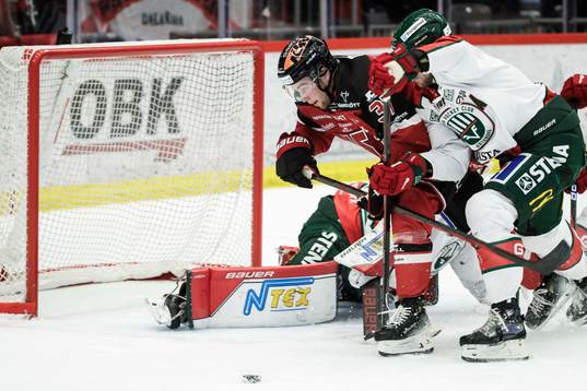 Frölundas Christian Folin och Örebros Glenn Gustafsson