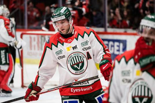 Frölundas Christian Folin deppar