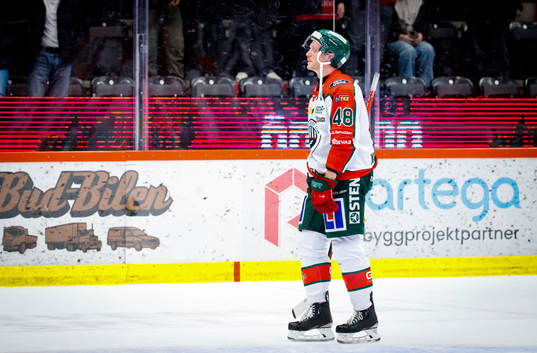 Frölundas Carl Klingberg deppar