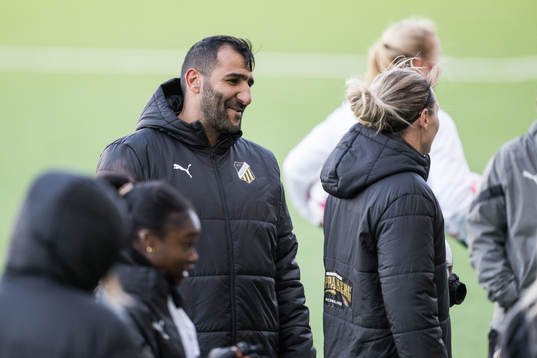 Head coach Mak Lind of Häcken