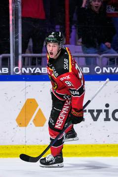 Luleås Pontus Andreasson jublar