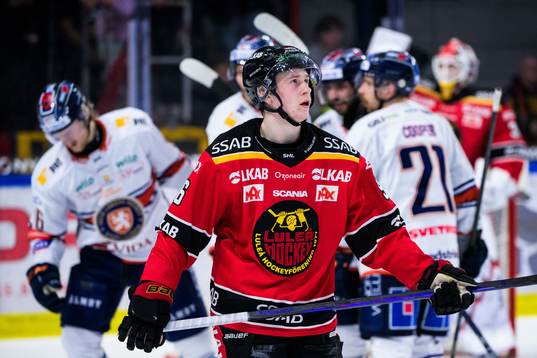 Luleås Pontus Andreasson deppar