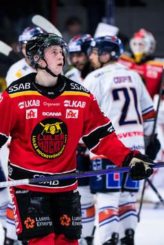 Luleås Pontus Andreasson deppar