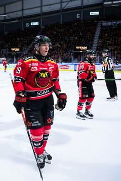 Luleås Erik Gustafsson deppar