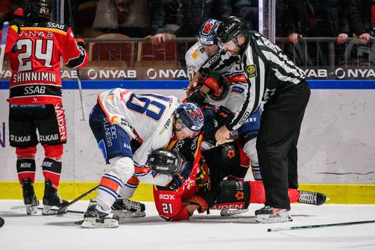 Växjös Marcus Sylvegård och Luleås Juhani Tyrväinen