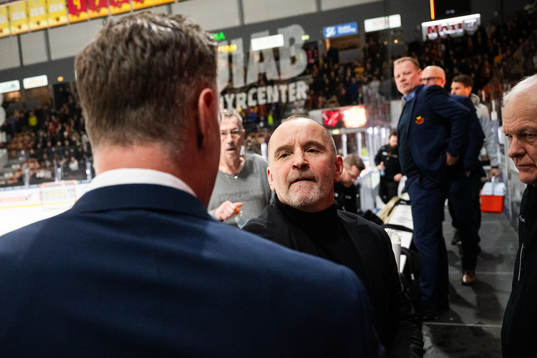 Växjös assisterande tränare Nicklas Rahm och Luleås