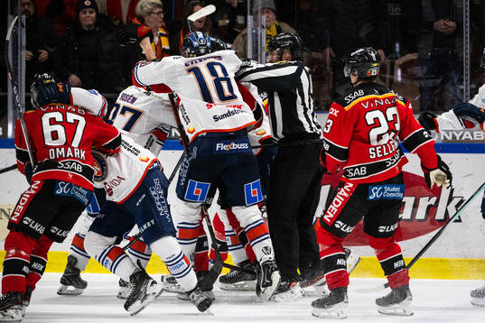 Växjös Robert Rosén, Marcus Sylvegård och Luleås