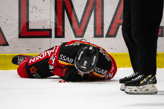 Luleås Jonas Berglund skadad
