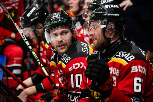Luleås Einar Emanuelsson och Linus Omark