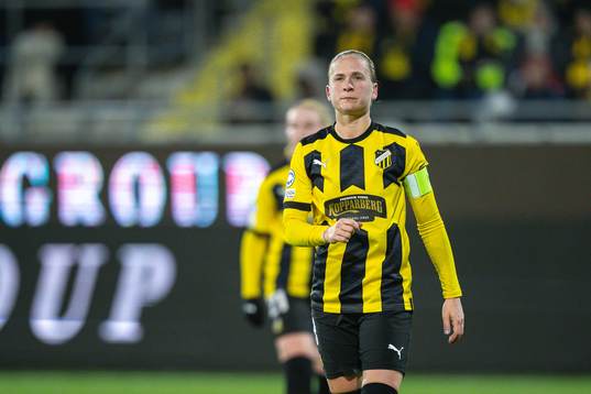 Filippa Curmark of Häcken looks dejected