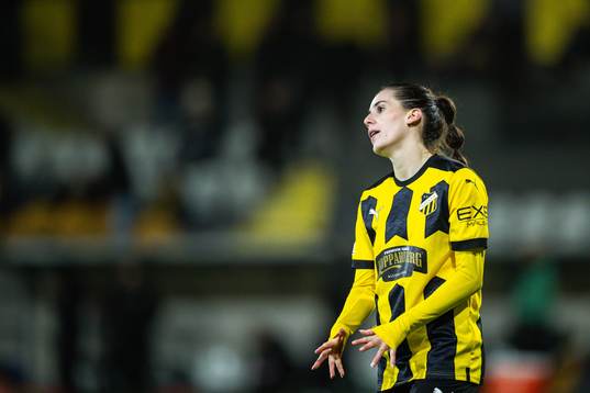 Clarissa Larisey of Häcken looks dejected