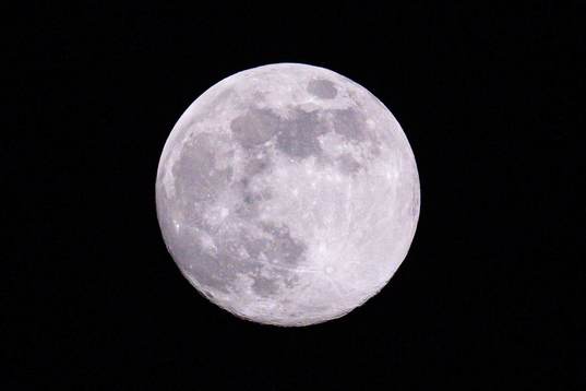 The moon