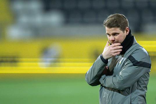 Assistant coach Vigan Berbatovci of Häcken