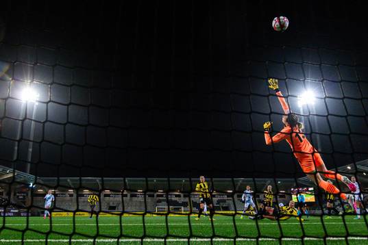Goalkeeper Jennifer Falk of Häcken