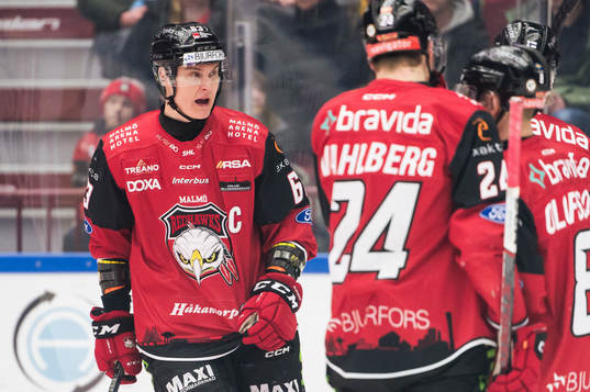 Malmö Redhawks Fredrik Händemark deppar