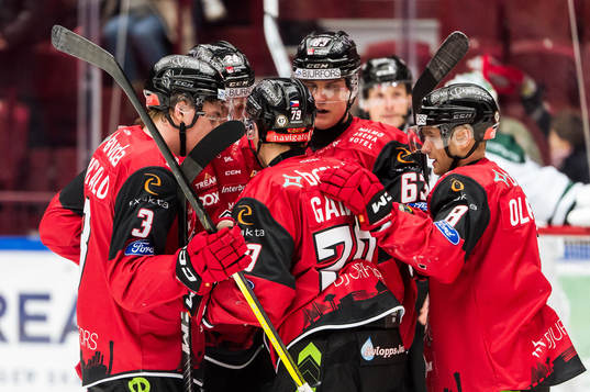 Malmö Redhawks Fredrik Händemark jublar