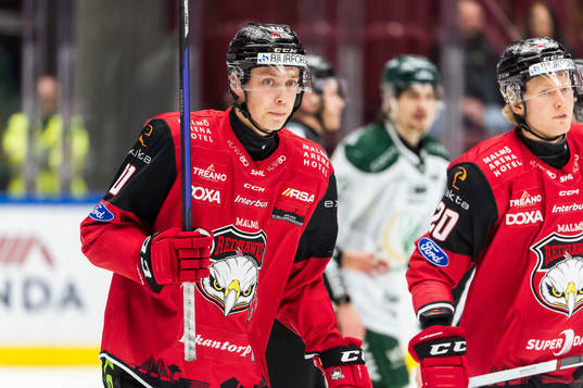 Malmö Redhawks William Von Barnekow deppar