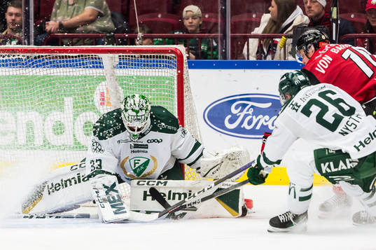 Malmö Redhawks William Von Barnekow och Färjestads