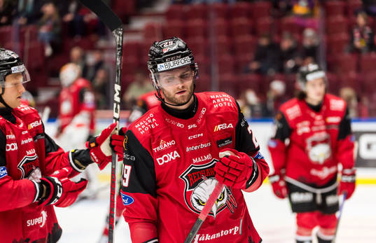 Malmö Redhawks Kim Rosdahl deppar