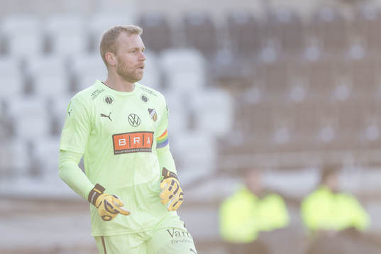 Häckens målvakt Peter Abrahamsson