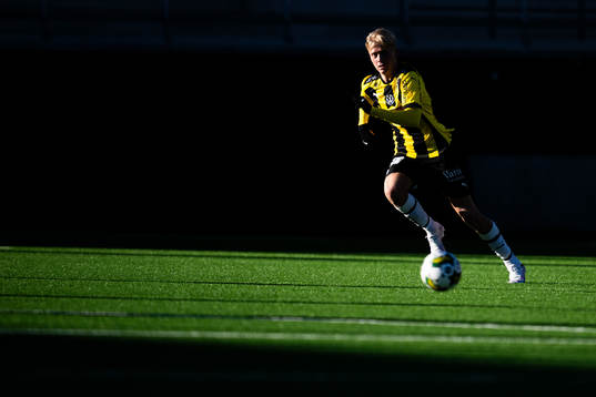 Bläddra bland fler bilder av Fotboll, Träningsmatch, Häcken - Midtjylland