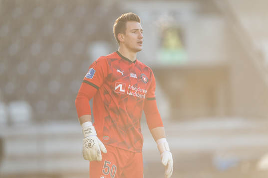 Midtjyllands målvakt Martin Fraisl