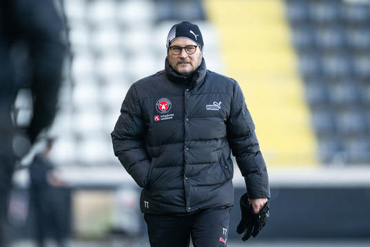 Midtjyllands tränare Thomas Thomasbergs