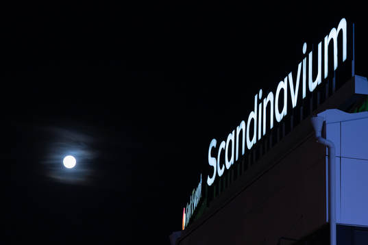 Scandinavium innan ishockeymatchen i SHL mellan Frölunda