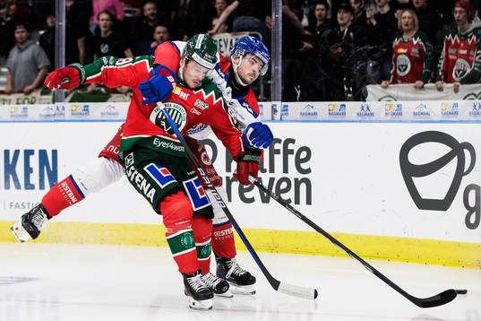 Frölundas Malte Strömwall och Oskarshamns Oscar Engsund