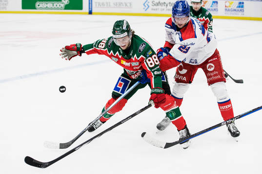 Frölundas Malte Strömwall och Oskarshamns Gustaf Westlund
