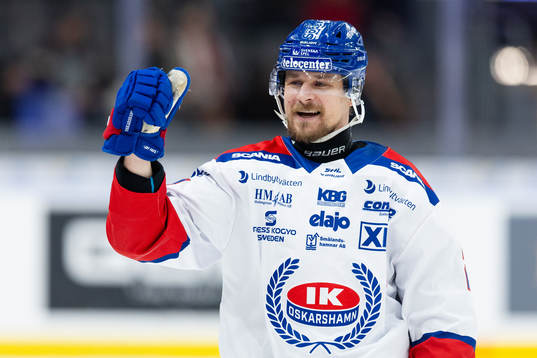 Oskarshamns Johannes Salmonsson jublar
