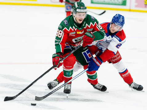Frölundas Malte Strömwall och Oskarshamns Gustaf Westlund