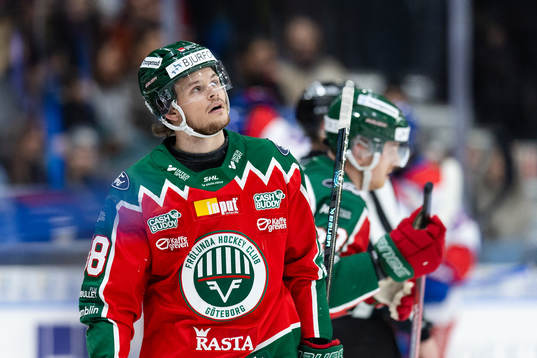 Frölundas Malte Strömwall deppar