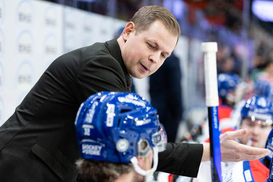 Oskarshamns tränare Martin Filander