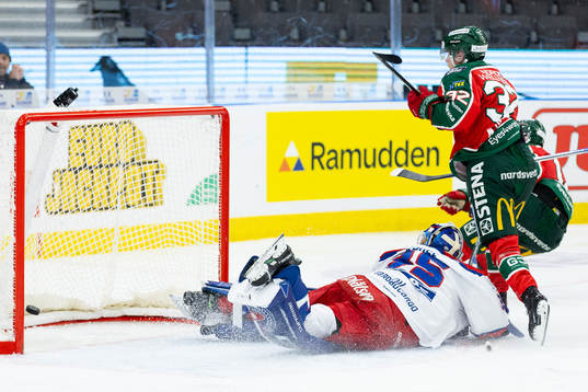 Frölundas Max Friberg kvitterar till 2-2