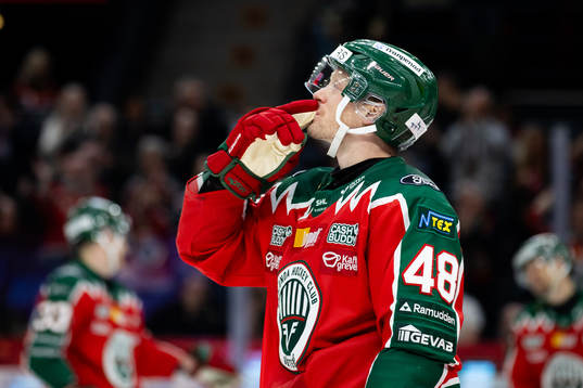 Frölundas Carl Klingberg jublar