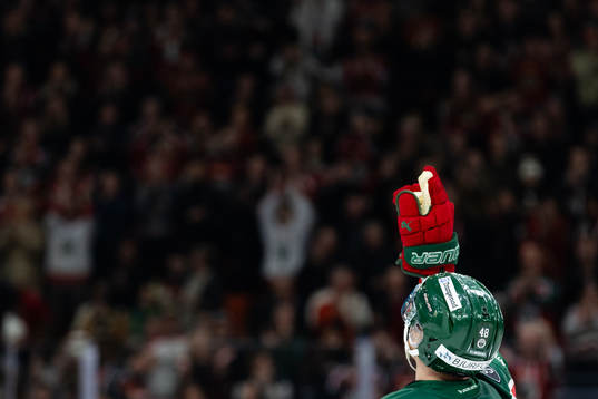 Frölundas Carl Klingberg jublar