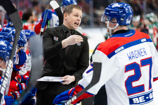Oskarshamns tränare Martin Filander