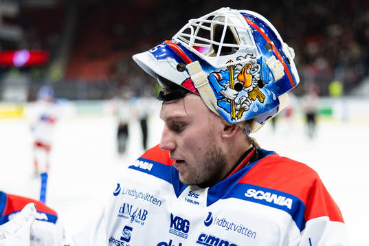 Oskarshamns målvakt Emil Kruse